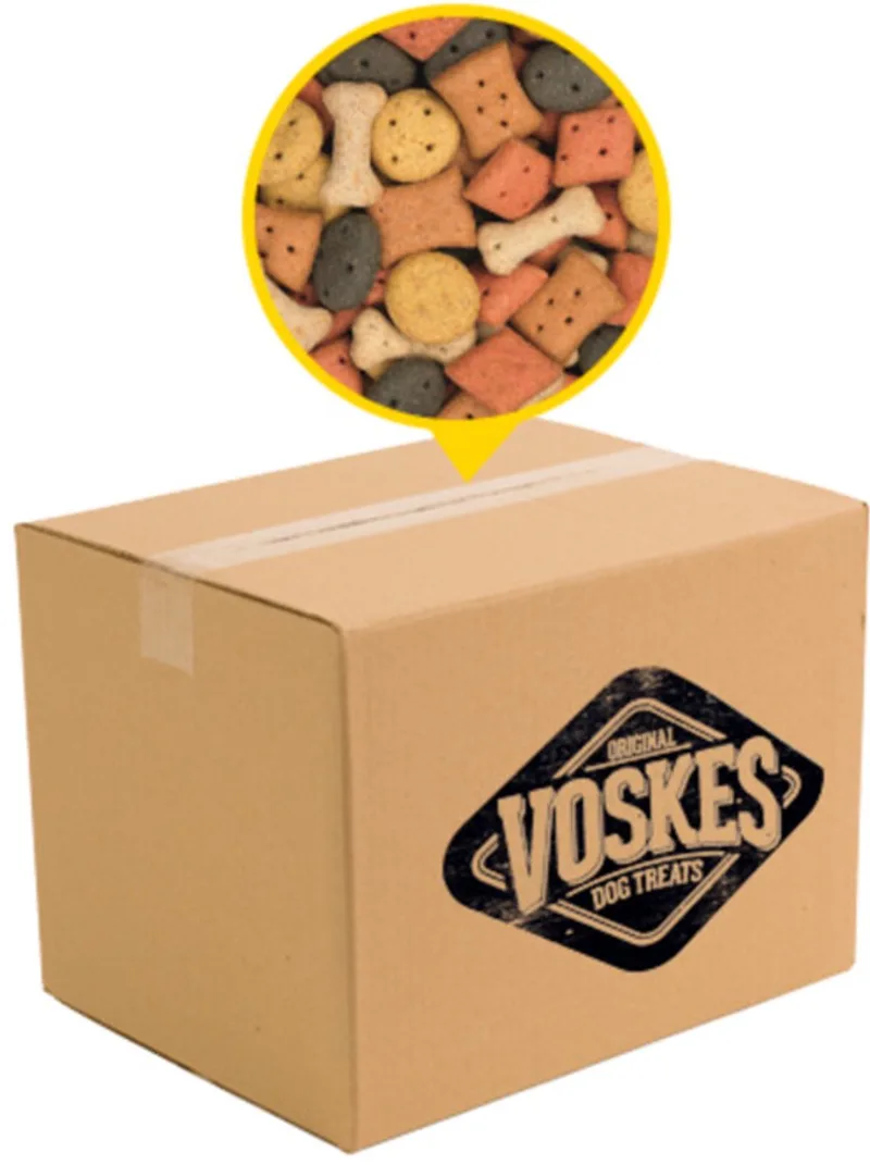 Hondensnacks Engelse Koekjes - 10 kg de Voskes – photo produit
