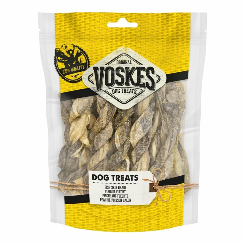 Hondensnacks Fish Twist - 10 x 160 gr - Voordeelverpakking by Voskes – product photo