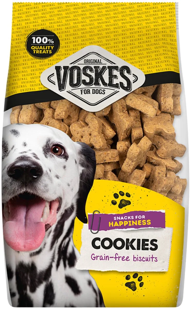 Hondensnacks Graanvije Koekjes - 400 gr van Voskes – productfoto
