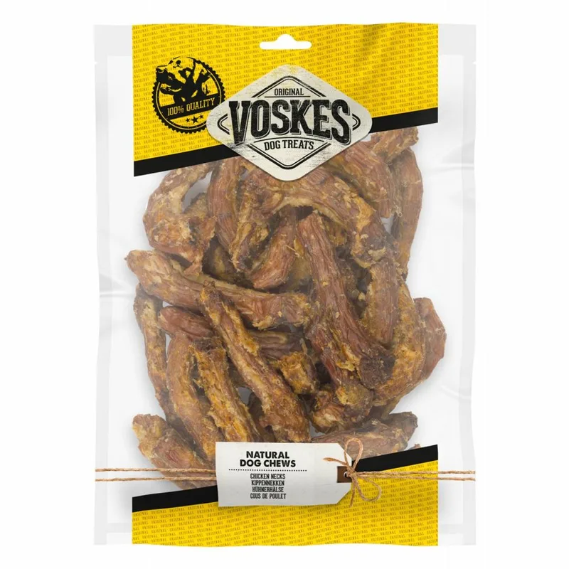 Hondensnacks Kippennekken - 500 gr van Voskes – productfoto