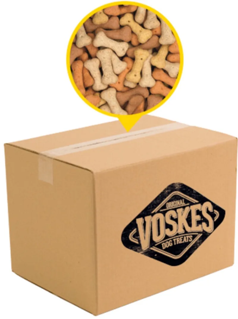 Hondensnacks Kluifjes 4 Mix - 10 kg van Voskes – productfoto