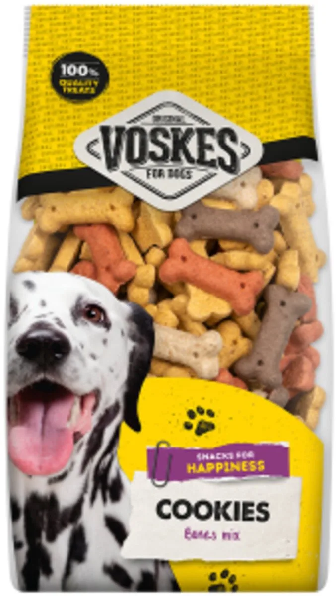 Hondensnacks Kluifjes 4 Mix - 8 x 750 gr - Voordeelverpakking de Voskes – photo produit