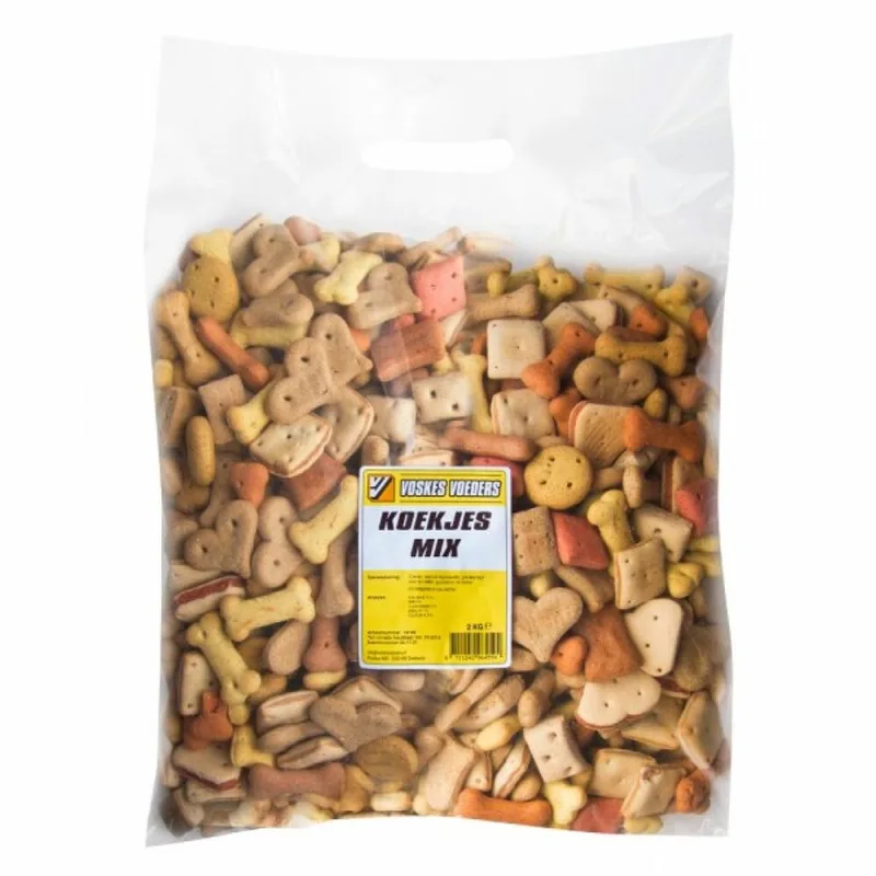 Hondensnacks Koekjesmix - 8 x 2 kg - Voordeelverpakking von Voskes – Produktfoto