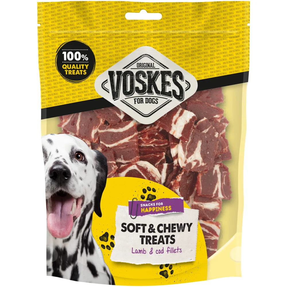 10x Voskes Hondensnacks Original Filets Lam & Kabeljauw 400 gr van Voskes – productfoto