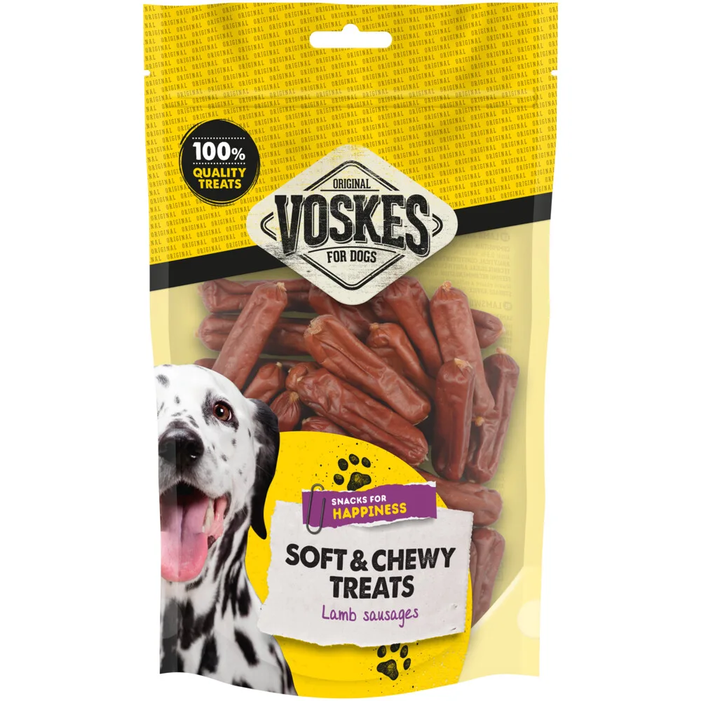 10x Voskes Hondensnacks Original Lamsworstjes Lam & Kip 350 gr by Voskes – product photo