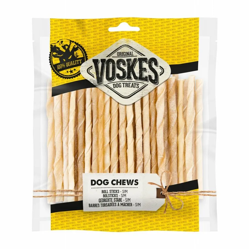 Hondensnacks Roll Sticks - 12 x 50 stuks - Voordeelverpakking de Voskes – photo produit