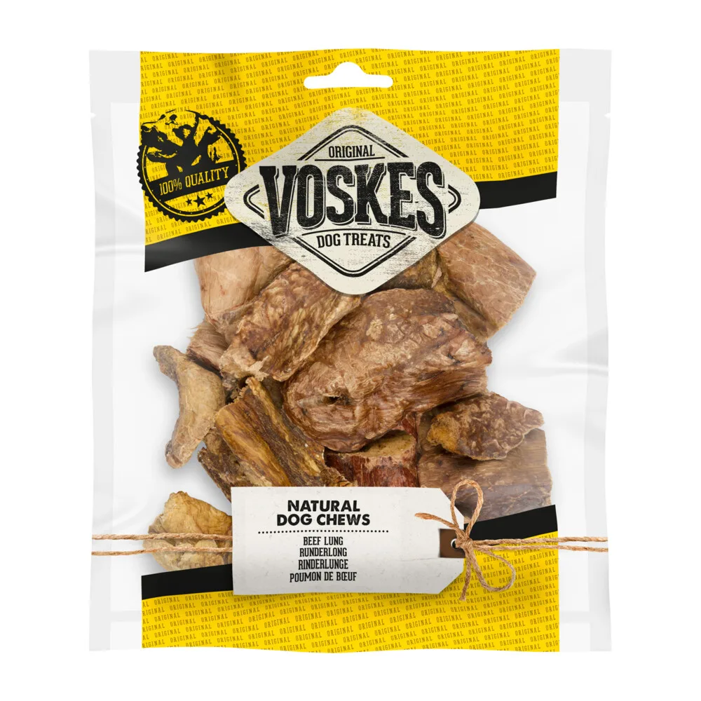 Hondensnacks Runderlong 100 gr by Voskes – product photo