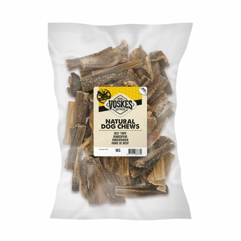 Hondensnacks Runderpens - 1 kg by Voskes – product photo