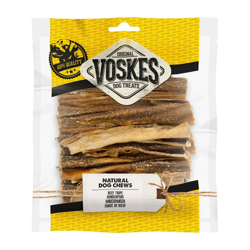 Hondensnacks Runderpens 150 gr by Voskes – product photo