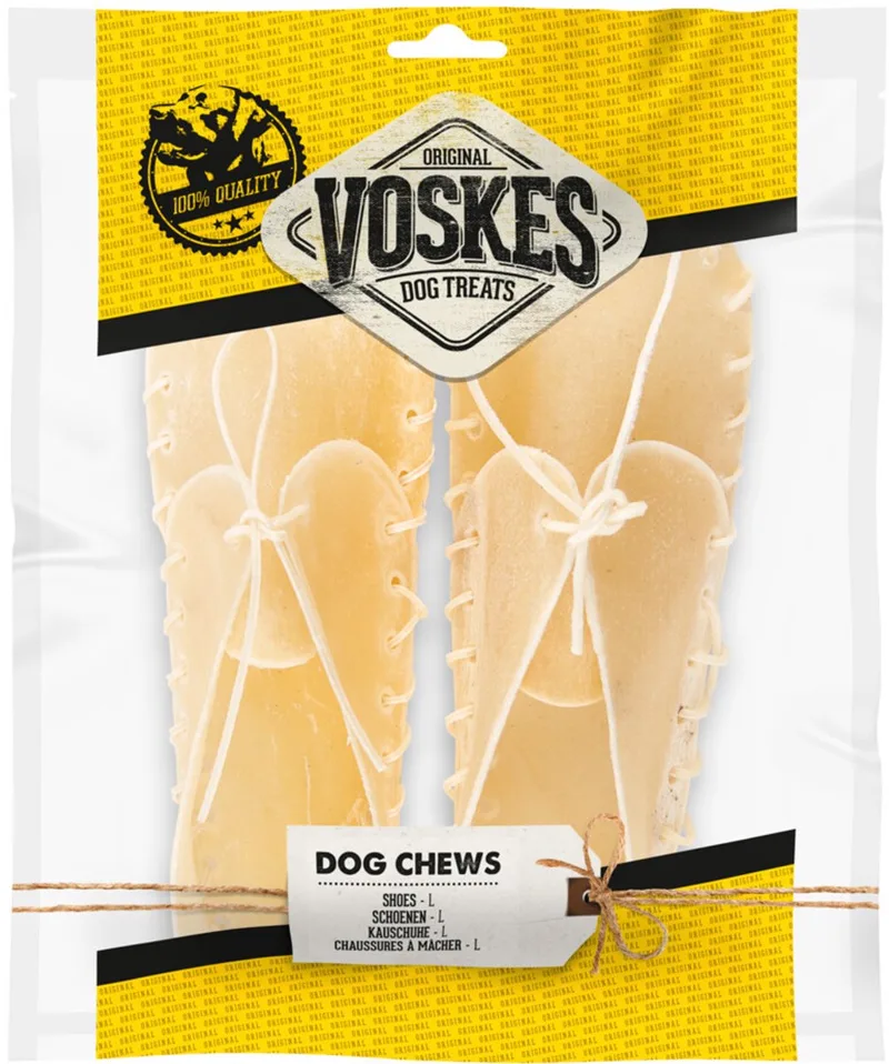 Hondensnacks Schoenen L - 2 stuks by Voskes – product photo