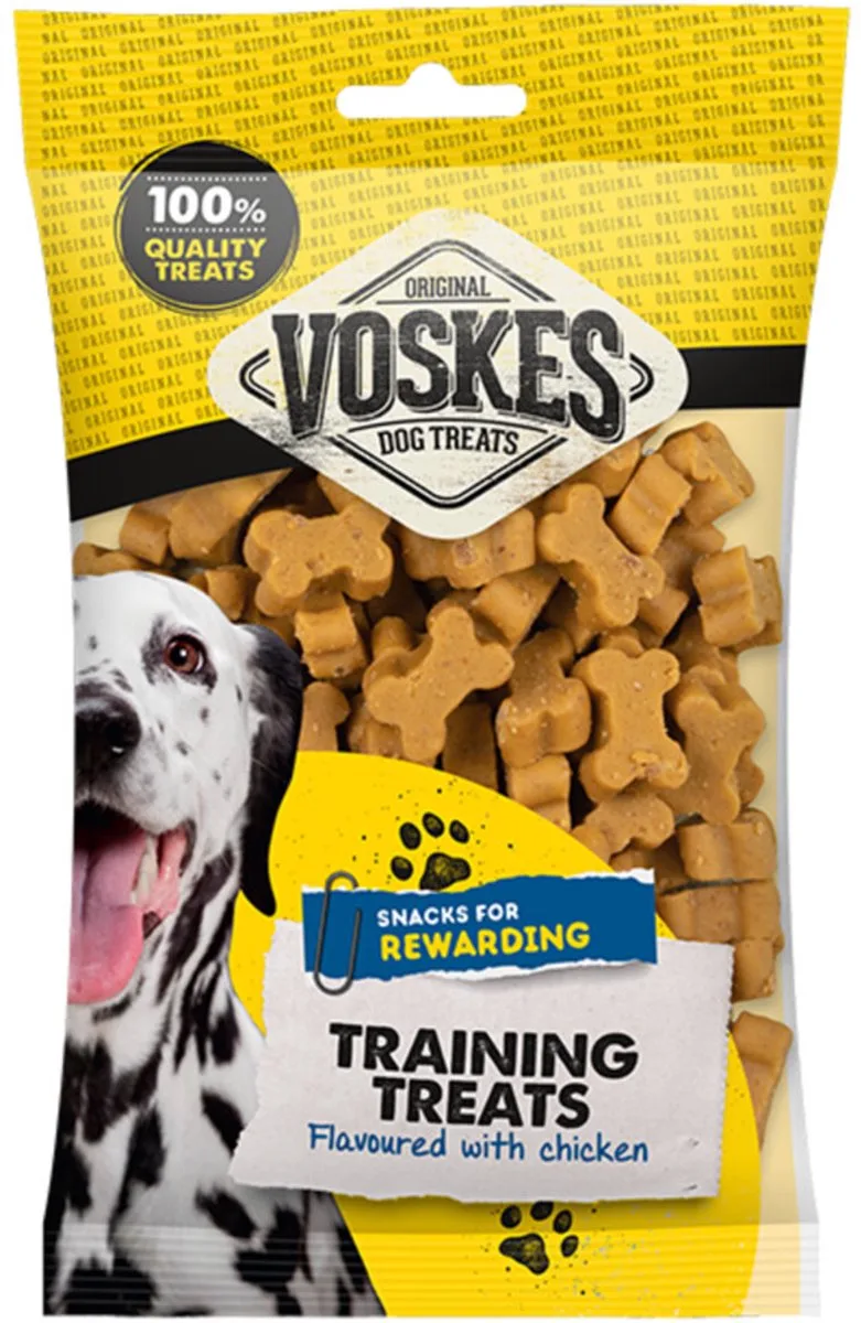 Hondensnacks Training Kip - 14 x 200 gr - Voordeelverpakking de Voskes – photo produit