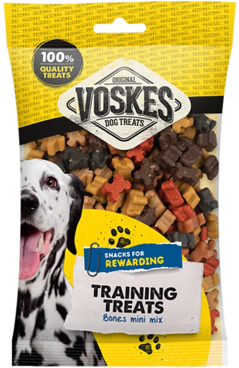 Hondensnacks Training Mini Mix - 14 x 200 gr - Voordeelverpakking by Voskes – product photo