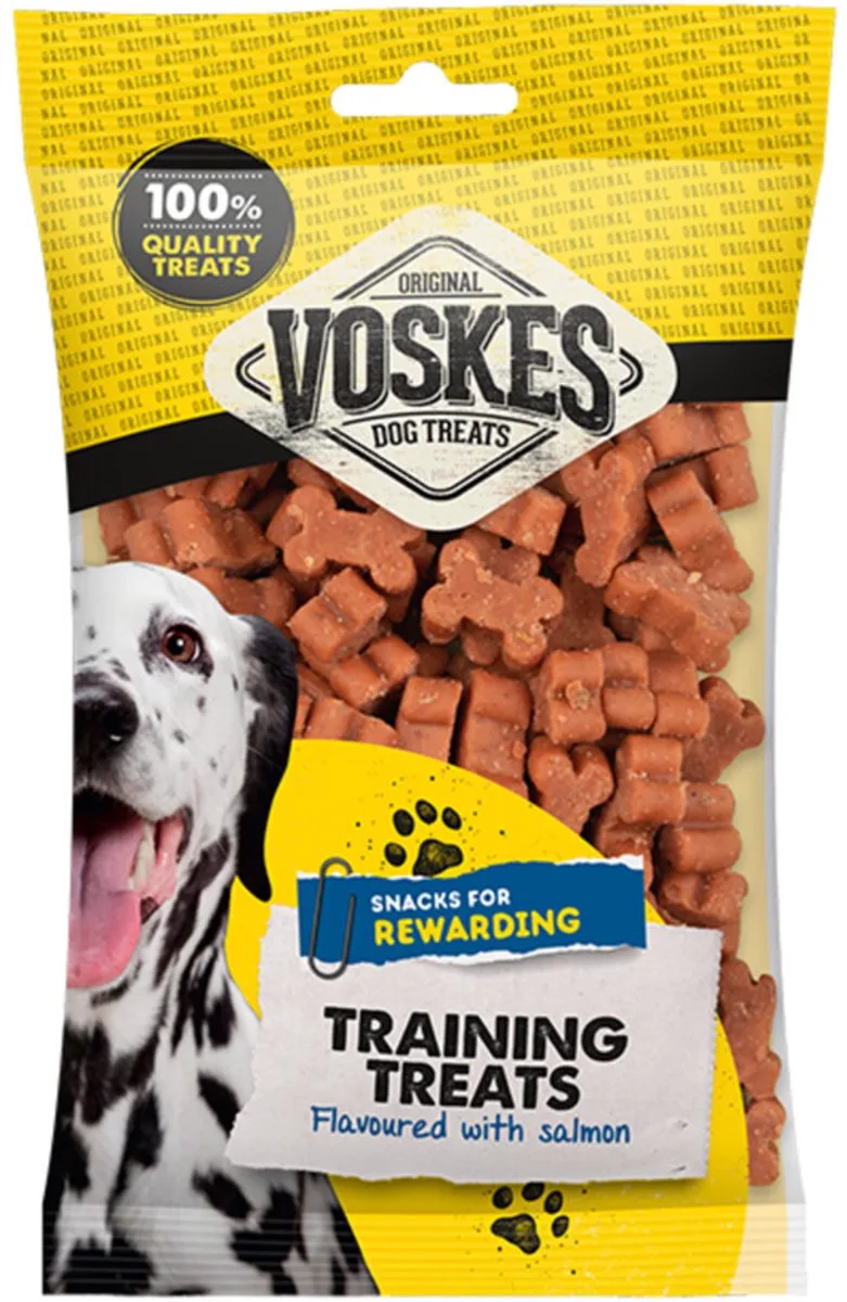 Hondensnacks Training Zalm - 14 x 200 gr - Voordeelverpakking by Voskes – product photo