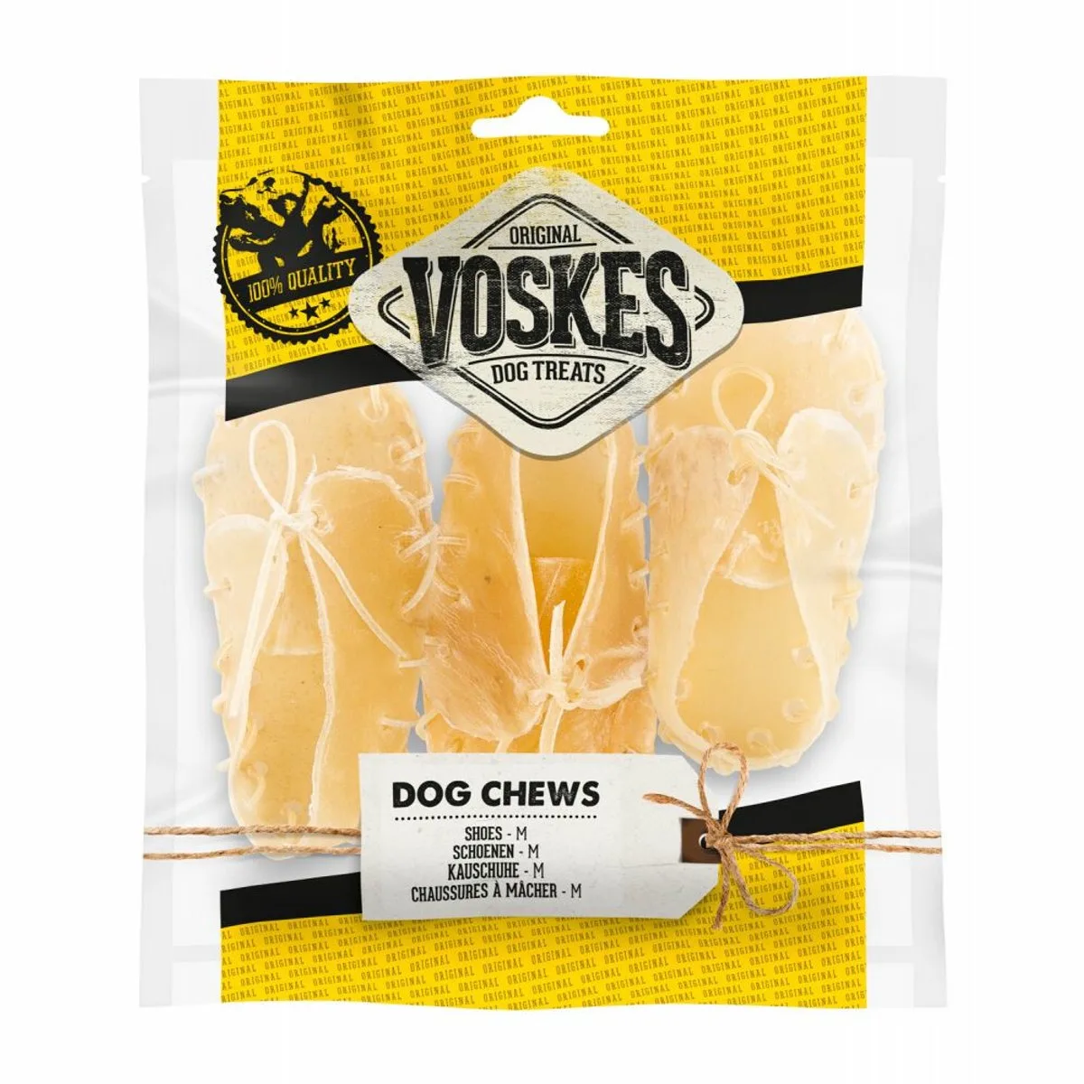 Kauwschoenen M - 10 x 3 stuks - Voordeelverpakking by Voskes – product photo