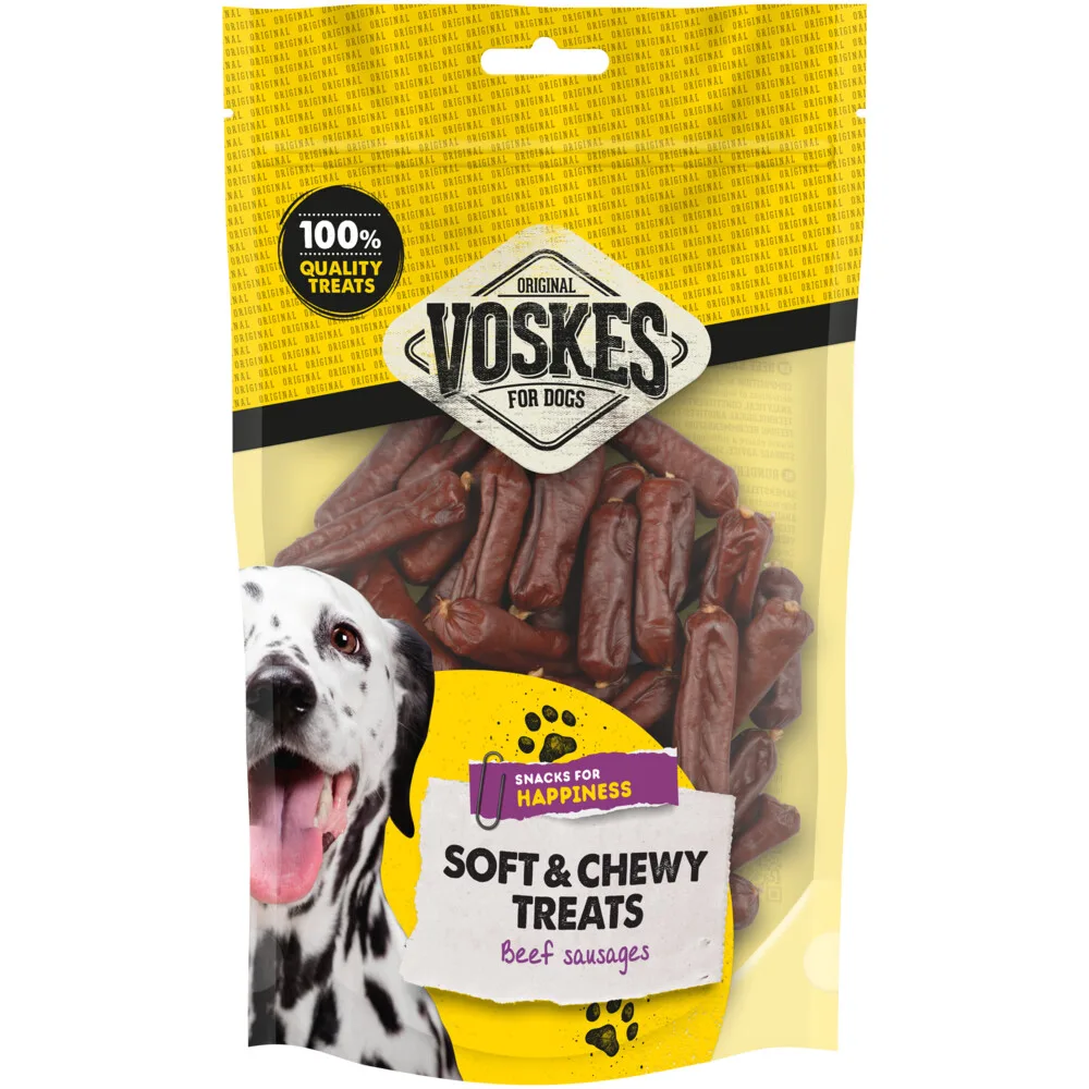 Original Runderworstjes Rund & Kip 350 gr van Voskes – productfoto
