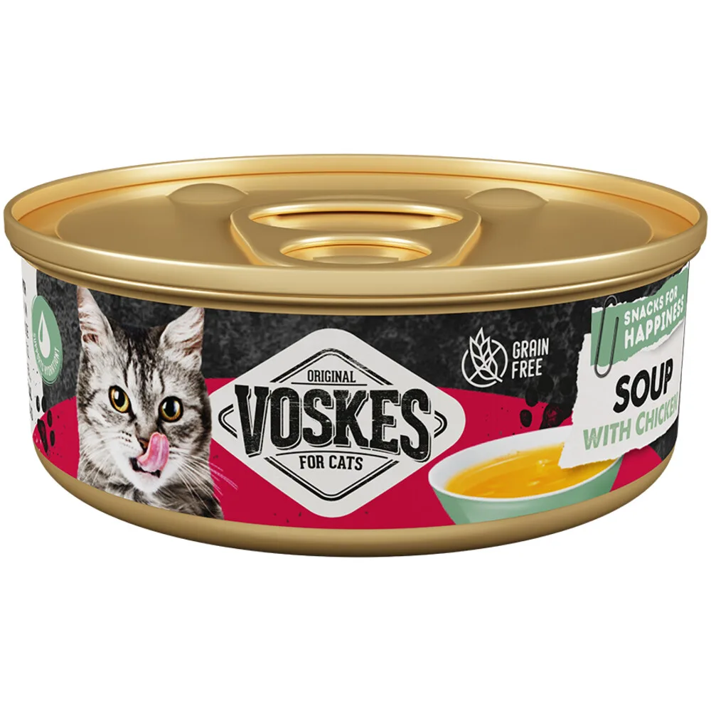 Original Soep Kattensnack Kip 50 gr by Voskes – product photo