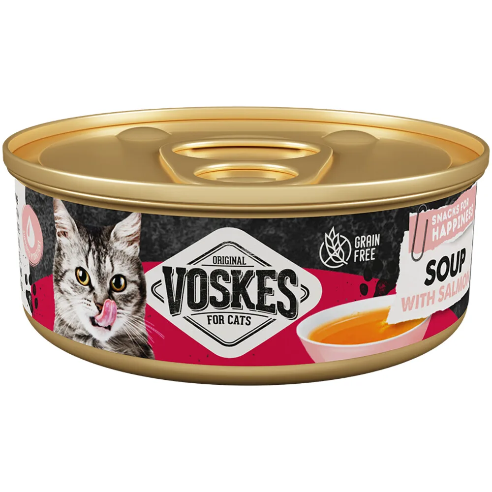 Original Soep Kattensnack Zalm 50 gr van Voskes – productfoto