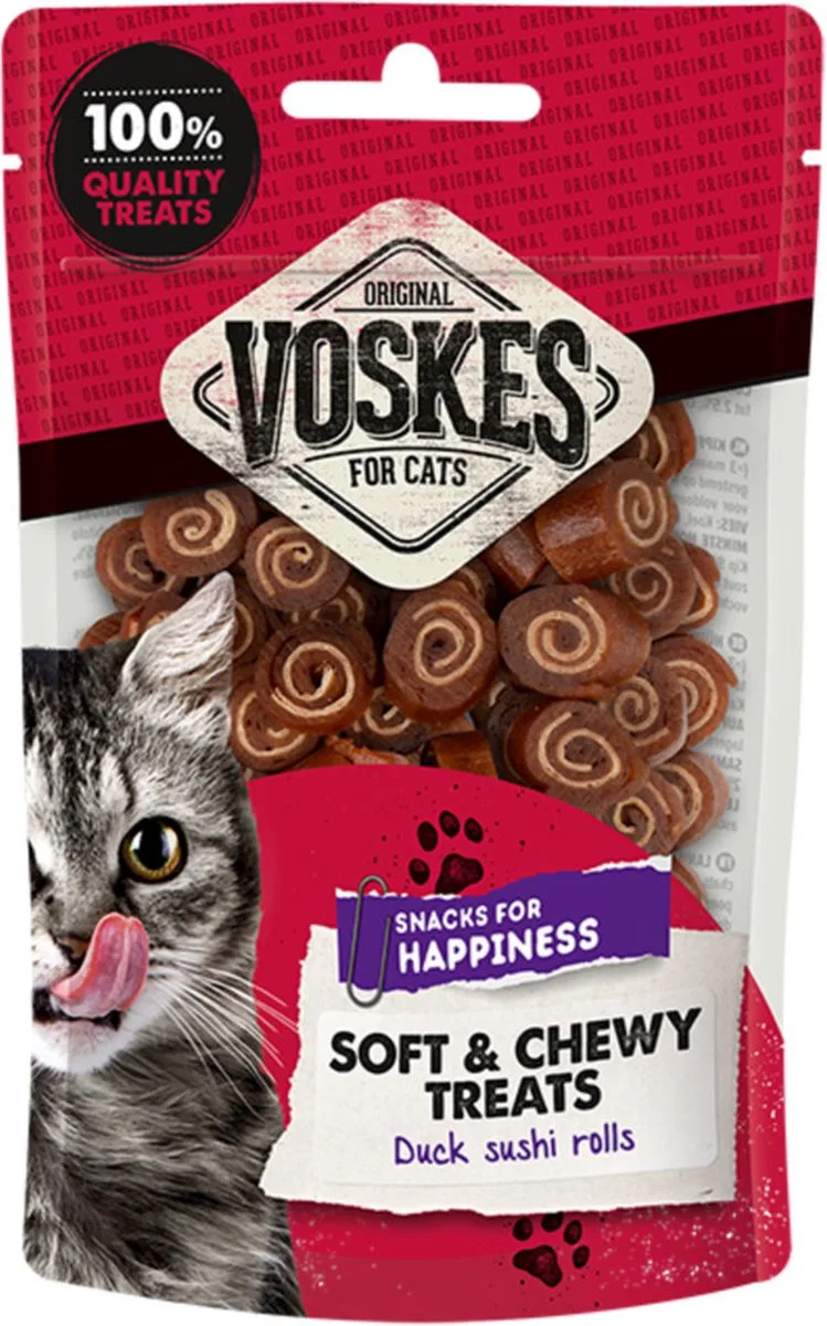 Sushi Rolls Eend 60 gr de Voskes – photo produit