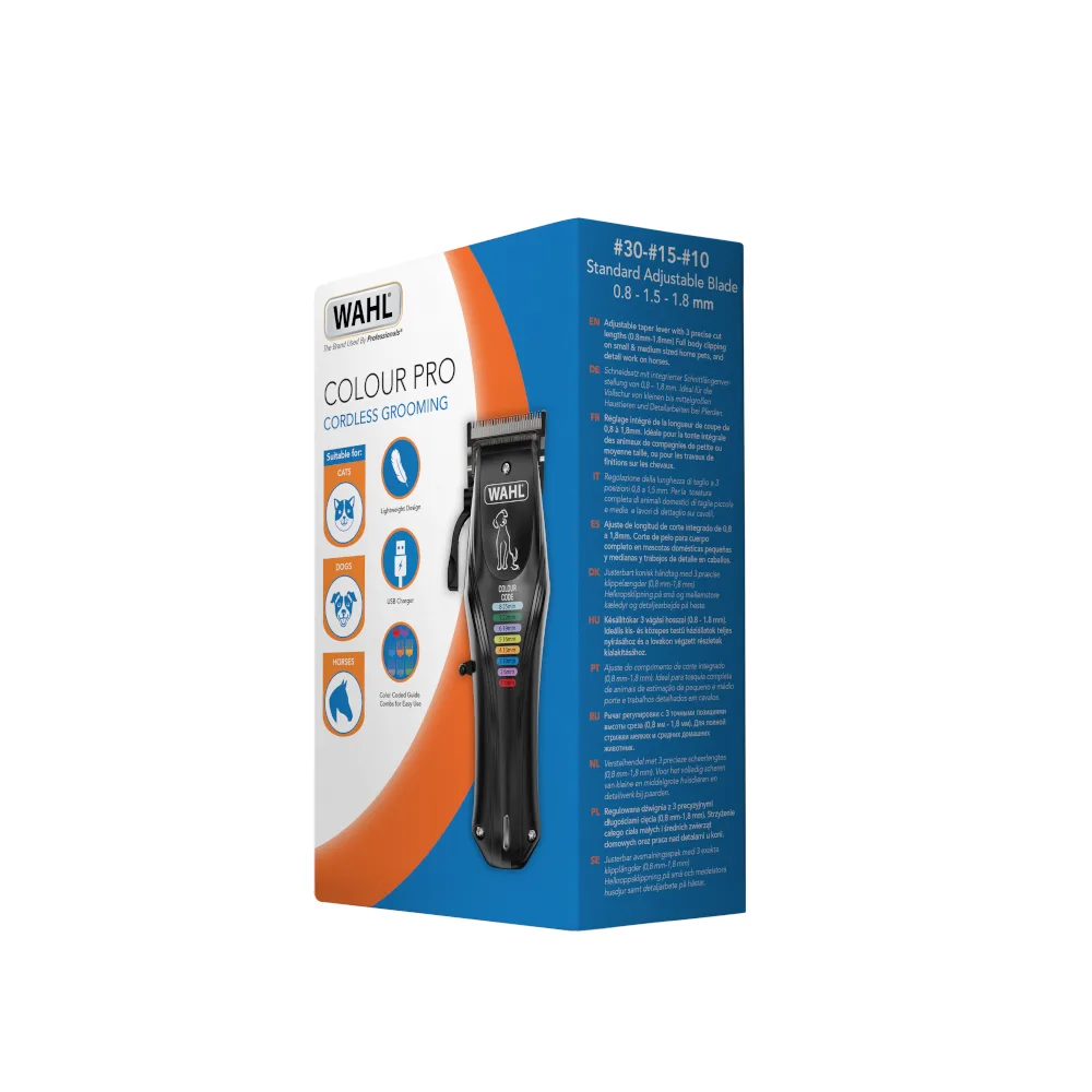 tondeuse Colour Pro tondeuse incl. scheerkop hond van Wahl – productfoto
