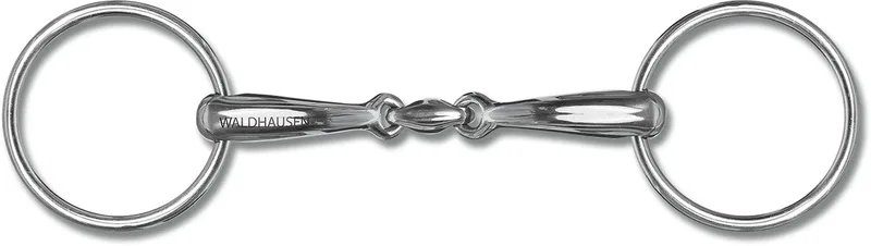Anatomisch hoofdstel, dubbel gebroken, massief by Waldhausen in Rvs – product photo
