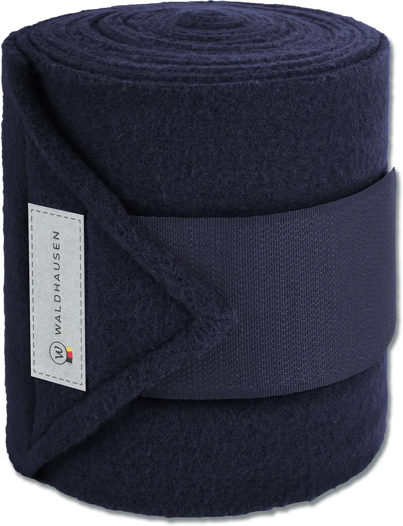 Basis Fleece Bandages, Set Van 4 - Bijna Uitverkocht! de Waldhausen en Night blue – photo produit