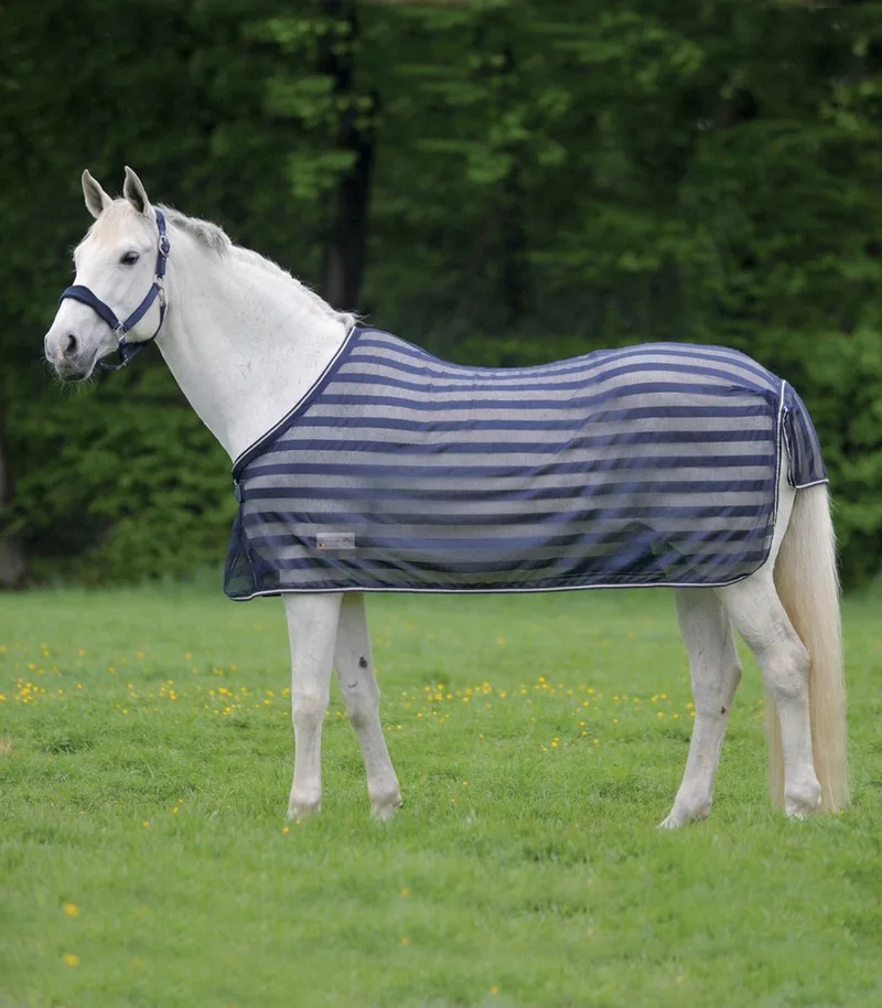 Basis Vliegendeken Blauw - Anti insect - 175 de Waldhausen en Bleu foncé – photo produit