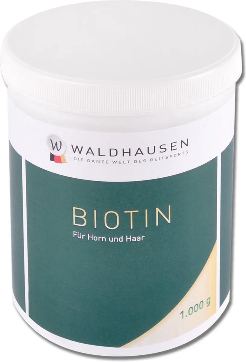 Biotine Supplement Voor Hoef En Haar, 1kg - Bijna Uitverkocht! de Waldhausen en Blanc, Bleu – photo produit