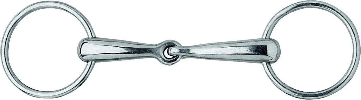 Bit Watertrens Vernikkeld Pony 5x1.4x11.5 cm Massief de Waldhausen – photo produit