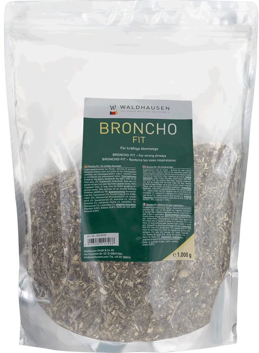 Bronchiale Kruiden 1kg Zilver från Waldhausen i Grön – produktbild