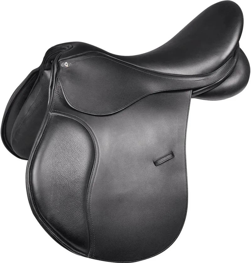 Comfort Algemeen Gebruik Pony Zadel Zwart 15.5´´ von Waldhausen in Schwarz – Produktfoto