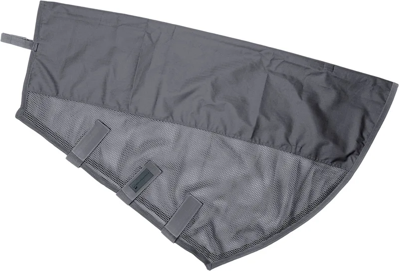 Comfort Halsstuk Voor Regen- En Vliegendeken - Bijna Uitverkocht! by Waldhausen in Grey – product photo