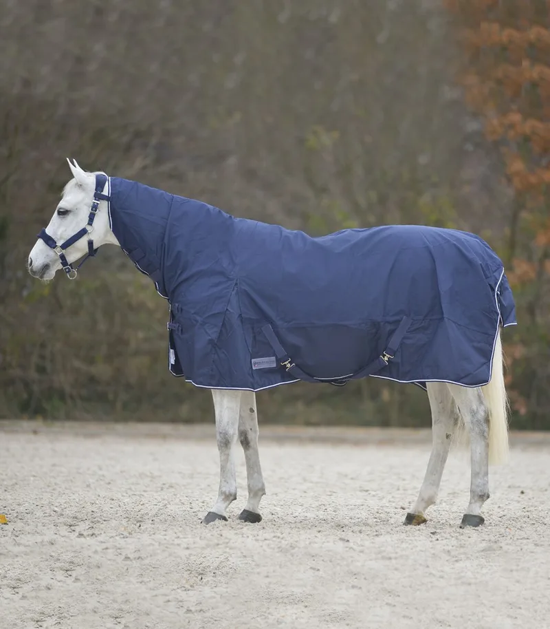 COMFORT REGENDEKEN MET HALS de Waldhausen en Middenblauw – photo produit