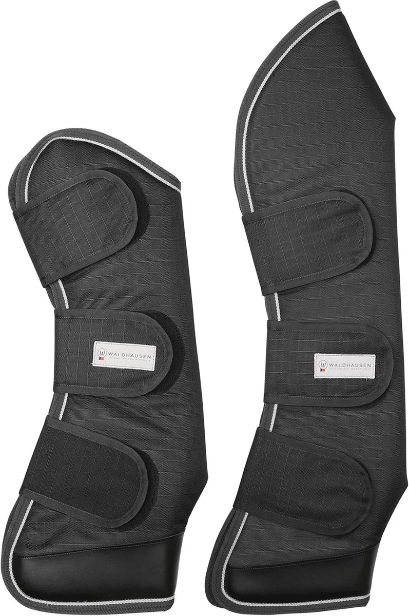 GmbH Waldhausen Transportgamaschen Comfort 4 Stück grau WB (Warmblut) von Waldhausen in Grau – Produktfoto