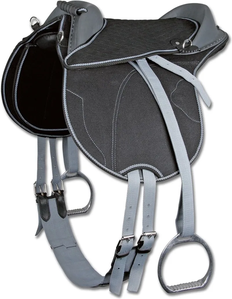 Complete Pony Zadel Zilver 15´´ by Waldhausen in Black, Grey – product photo