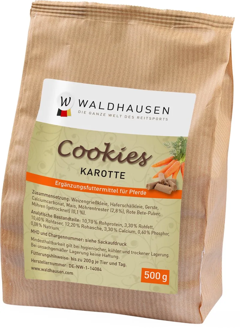 cookies koekjes paardensnoepjes appel 500 gr de Waldhausen – photo produit