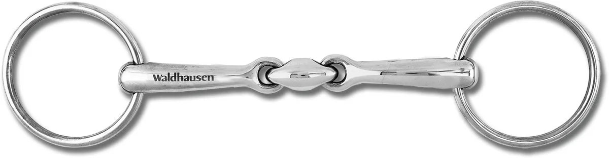 Dubbel Gebroken Onderlegtrens Bridoon Bit - Bijna Uitverkocht! by Waldhausen – product photo