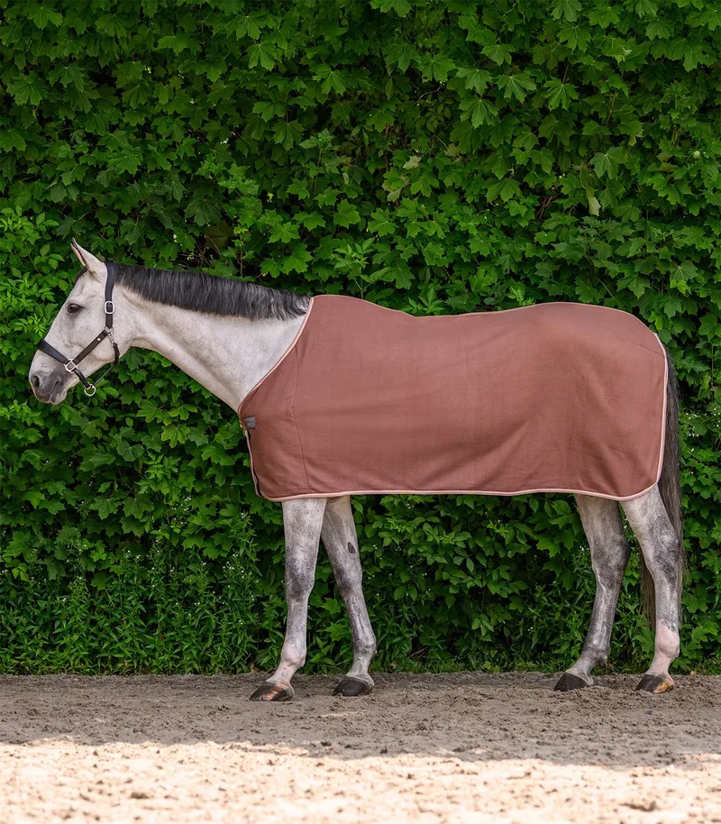 Economic Fleece Paardendeken - Bijna Uitverkocht! von Waldhausen in Mocca – Produktfoto