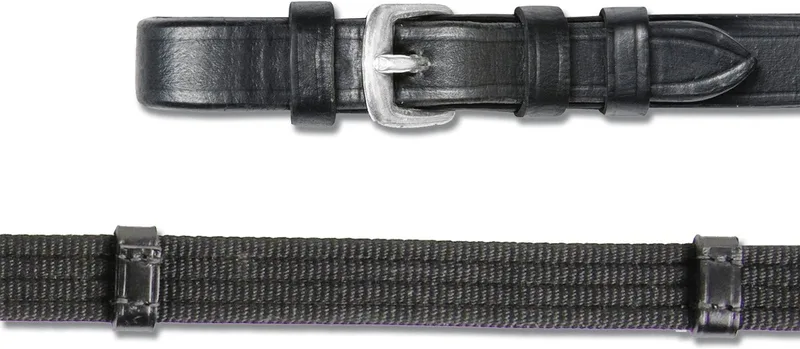 Extra Lange Teugels Van Webband - Bijna Uitverkocht! de Waldhausen en Noir – photo produit