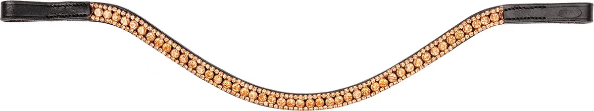 Glitter Star Frontriem - Bijna Uitverkocht! de Waldhausen en Rose gold – photo produit