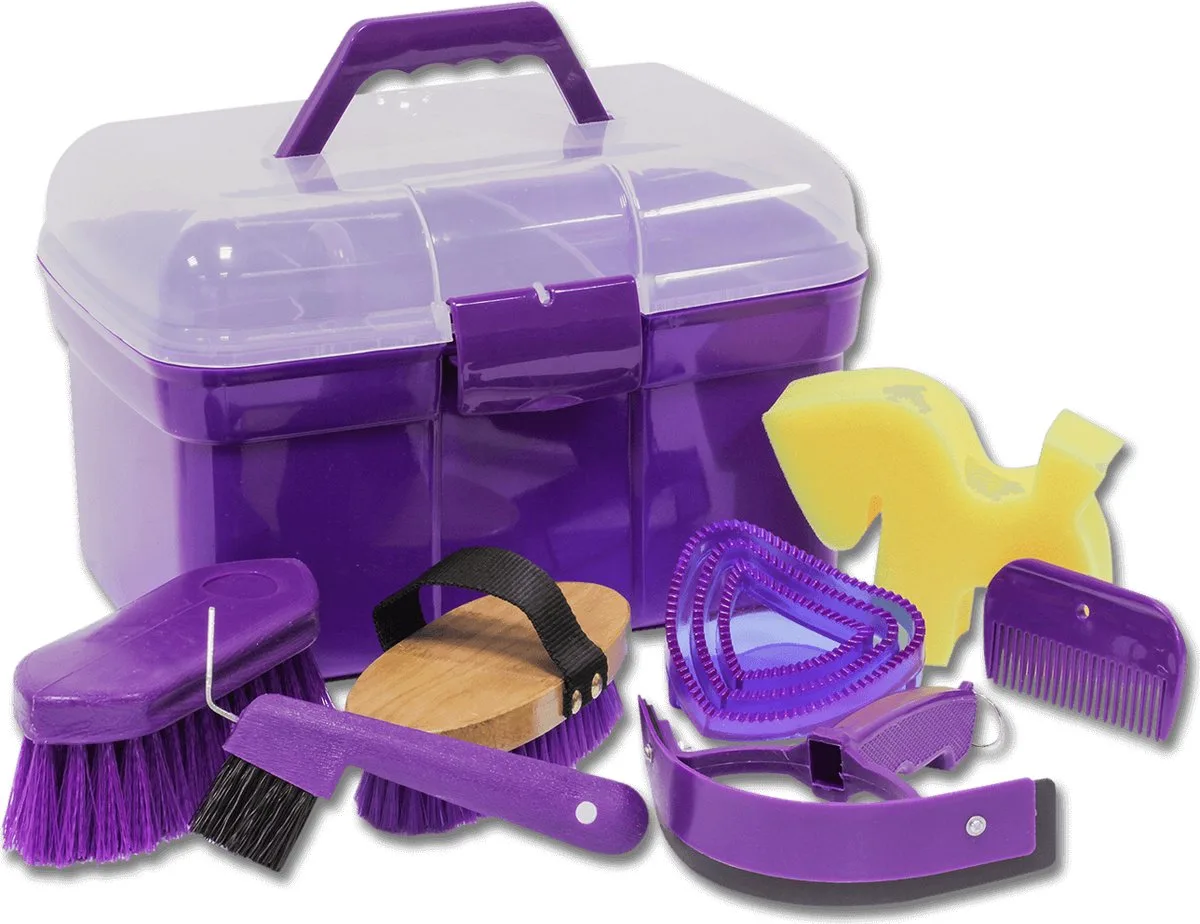 Grooming Box van Waldhausen in Lichtblauw – productfoto
