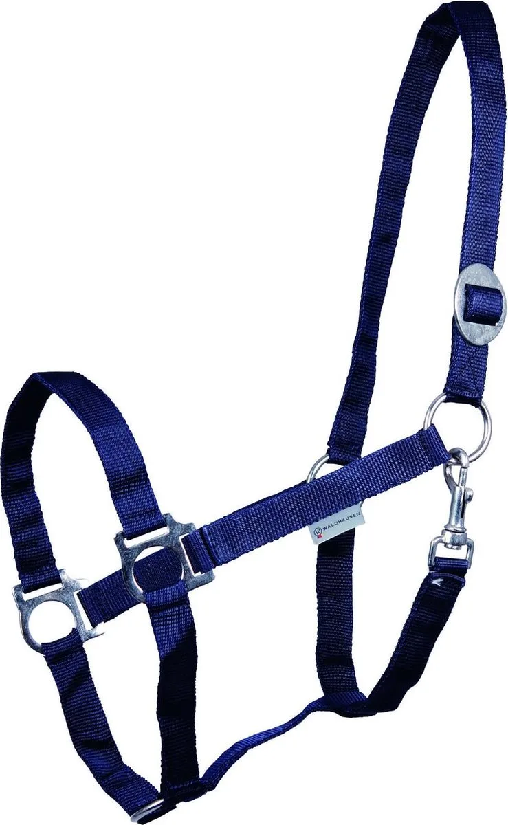 Halster Perlon - Pony by Waldhausen in Blue – product photo