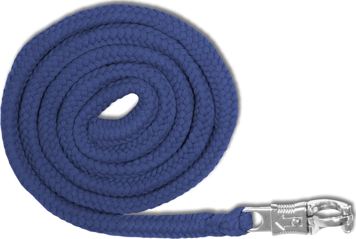 Halstertouw met paniekhaak goedkoop van Waldhausen in Donkerblauw – productfoto