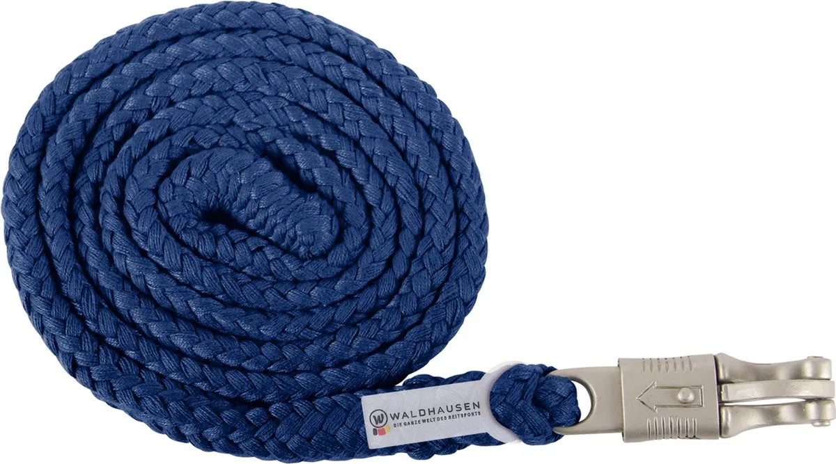 halstertouw plus met paniekhaak d.blauw de Waldhausen en Bleu foncé – photo produit