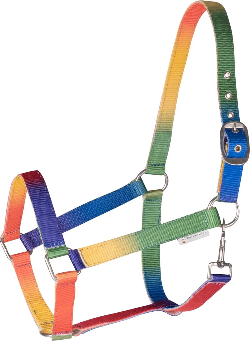 Halter rainbow Full de Waldhausen en Neon multicolor – photo produit