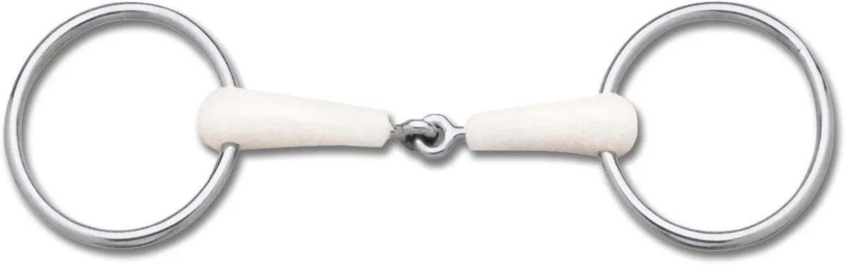 Happy Mouth Bustrens Bit - Bijna Uitverkocht! van Waldhausen in Wit – productfoto