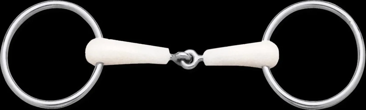 Happy Mouth Bustrens Bit - Bijna Uitverkocht! van Waldhausen in Wit – productfoto