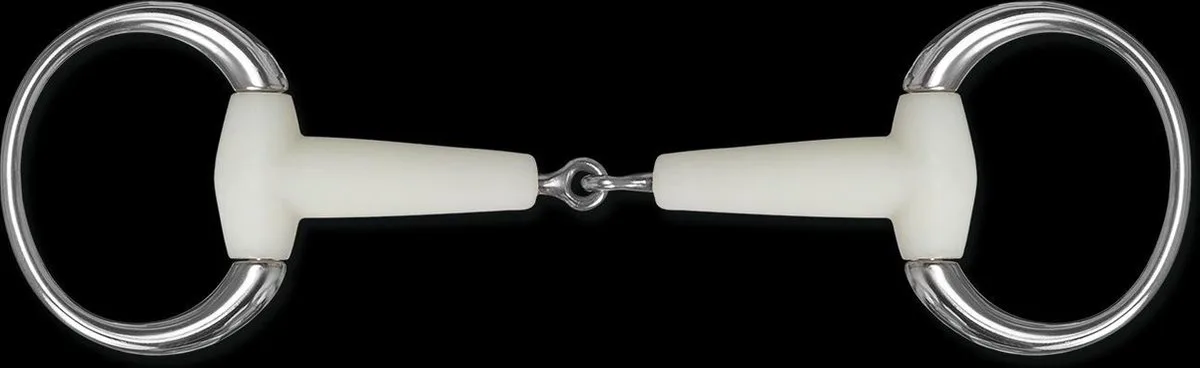 Happy Mouth Eggbutt Bustrens - Bijna Uitverkocht! van Waldhausen in Wit – productfoto
