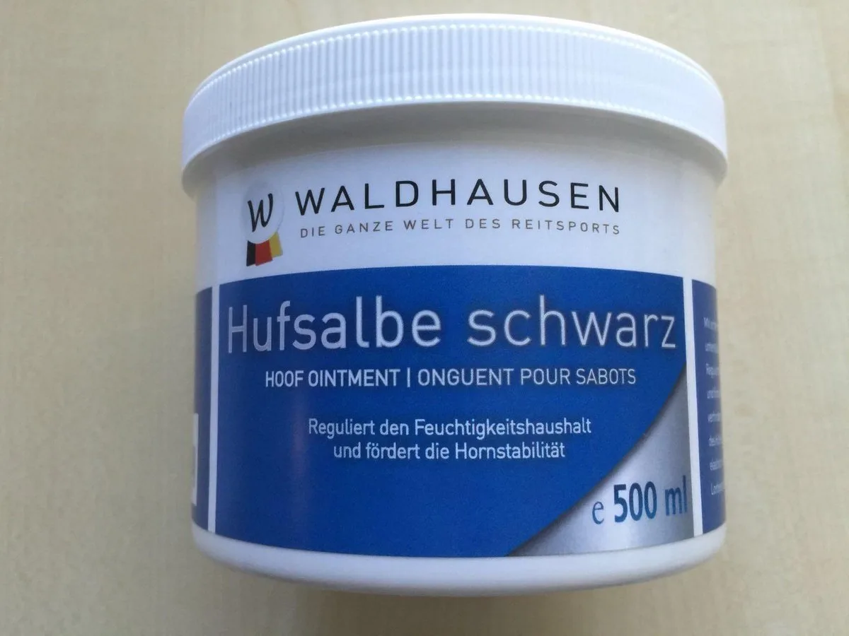 Hoefzalf 500 ml de Waldhausen en Noir – photo produit