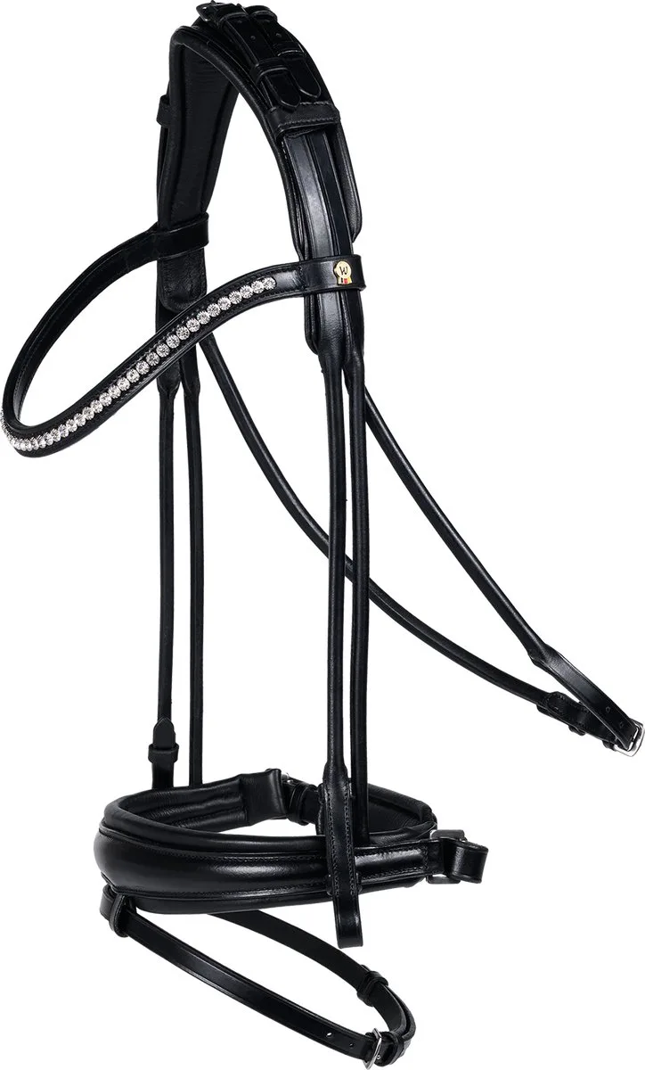 Hoofdstel S-Line Grace, pullback,zwart by Waldhausen in Black – product photo