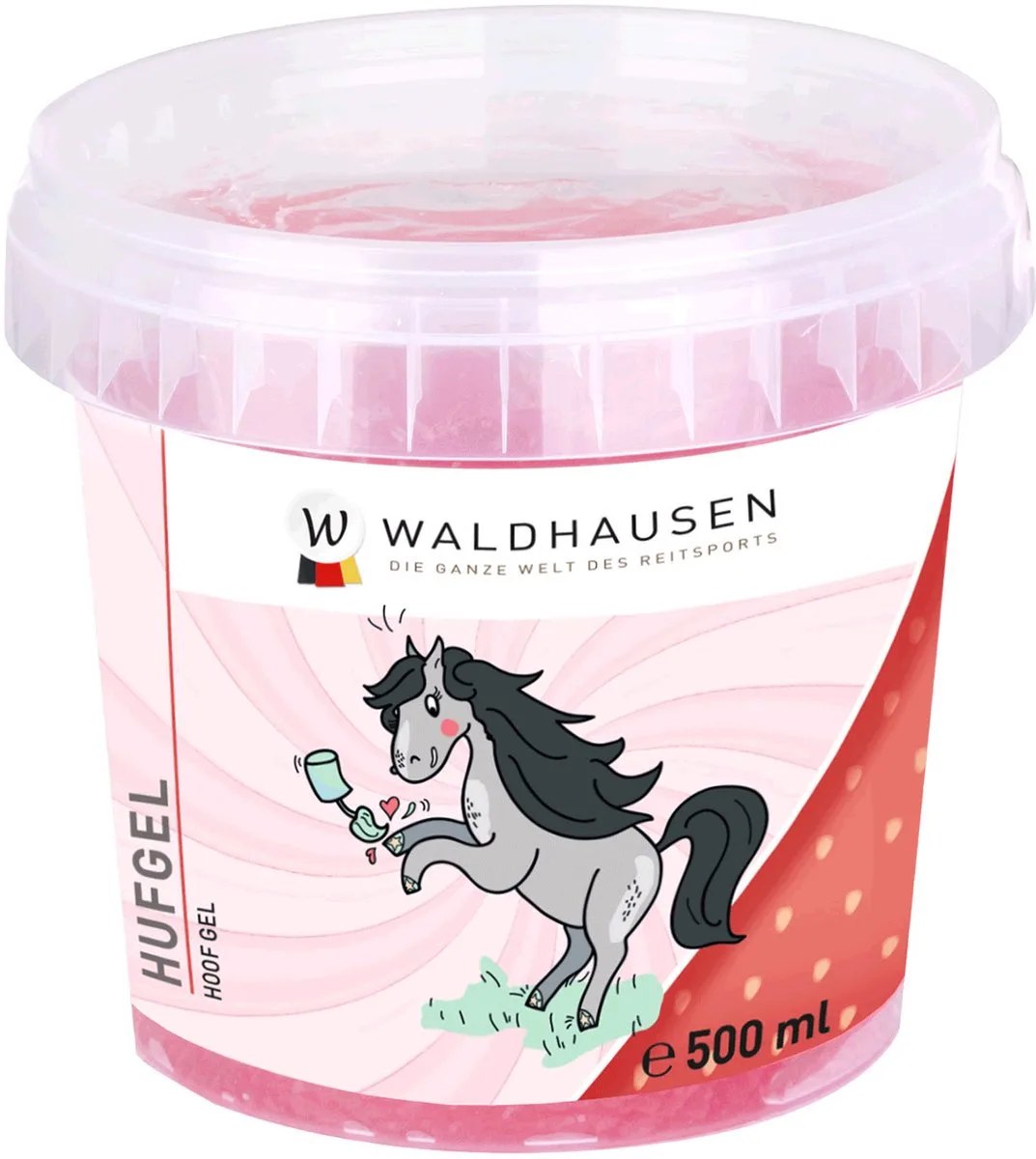 Hoorverzorging voor paarden gel Waldhausen Kids de Waldhausen en Rose – photo produit